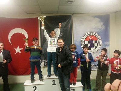 9 Yaş İzmir Birincisi öğrencimiz Ata Anıl Aksu oldu.