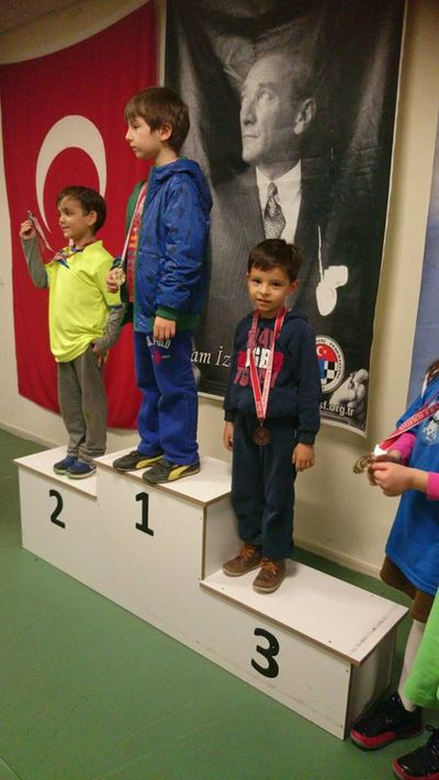 7 ve 9 yaş il birinciliği basında yer aldı!