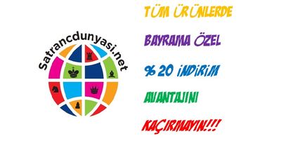 Bayram süresince tüm ürünlerde % 20 indirim