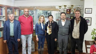 Türkiye Satranç Federasyonu Başkanımız Sayın Gülkız Tülay Karşıyaka Satranç Merkezimizi ziyaret etti.