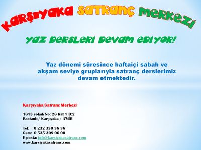 Yaz dönemi derslerimiz devam ediyor.